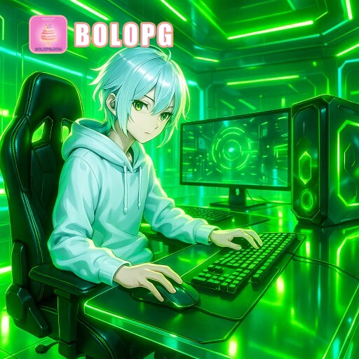 Tela do aplicativo BOLOPG com interface moderna e notificações em tempo real