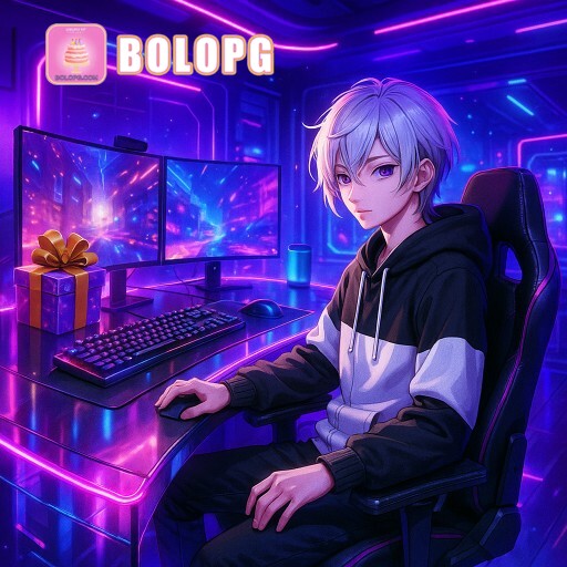 Imagem promocional da BOLOPG mostrando a plataforma e suas vantagens