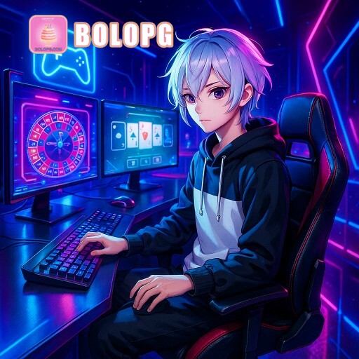 Imagem promocional da BOLOPG mostrando a plataforma e suas vantagens