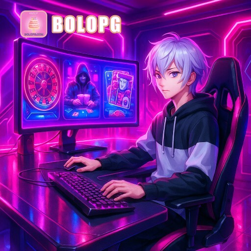 Imagem promocional da BOLOPG mostrando a plataforma e suas vantagens